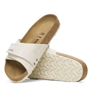 Birkenstock Oita Modern Suede Sandal in Antique White, EU 37, Women’s 6 to 6.5